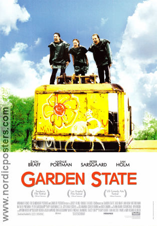 Garden State 2004 movie poster Peter Sarsgaard Natalie Portman Zach Braff