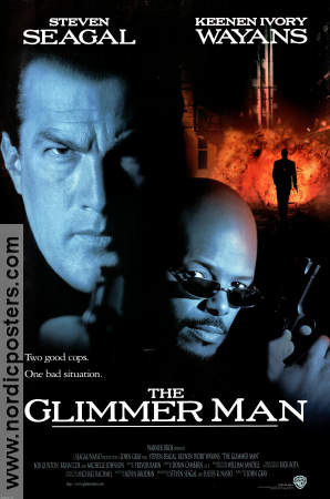 The Glimmer Man 1996 movie poster Steven Seagal Keenen Ivory Wayans Bob Gunton John Gray