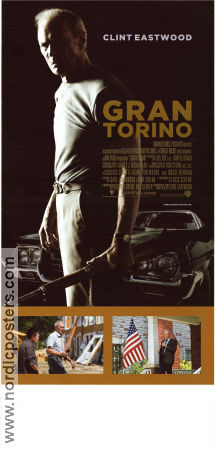 Gran Torino 2008 poster Bee Vang Christopher Carley Ahney Her Clint Eastwood Bilar och racing