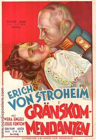 Fugitive Road 1936 movie poster Erich von Stroheim Wera Engels