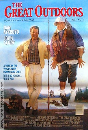 The Great Outdoors 1988 movie poster Dan Aykroyd John Candy