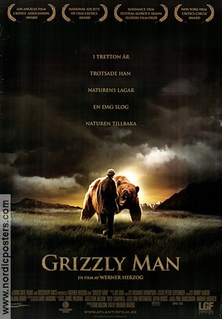 Grizzly Man 2005 movie poster Werner Herzog Documentaries