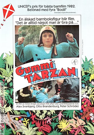 Gummi-Tarzan 1981 poster Alex Svanbjerg Sören Kragh-Jacobsen