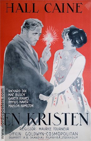 The Cristian 1923 movie poster Richard Dix Mae Busch Maurice Tourneur