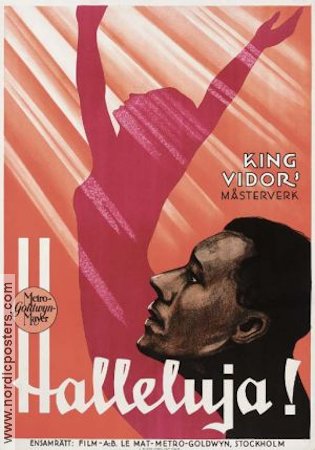 Hallelujah 1929 movie poster Nina Mae McKinney King Vidor