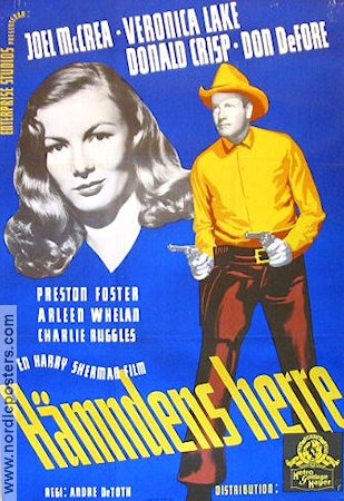 Ramrod 1948 movie poster Joel McCrea Veronica Lake