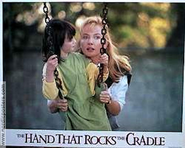 The Hand That Rocks the Cradle 1988 lobby card set Annabella Sciorra