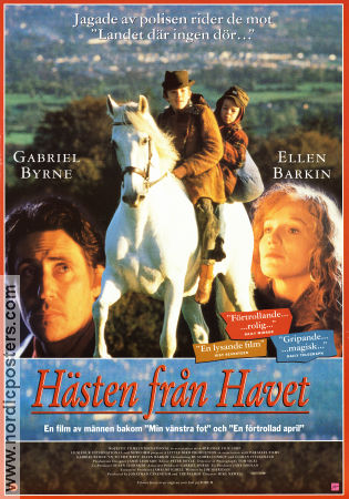 Into the West 1992 movie poster Gabriel Byrne Ellen Barkin Mike Newell Horses