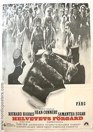 The Molly Maguires 1970 movie poster Richard Harris Sean Connery Samantha Eggar Martin Ritt