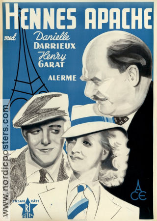 Un mauvais garcon 1936 movie poster Danielle Darrieux Henri Garat Jean Boyer