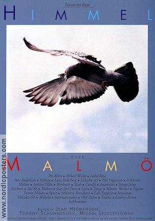 Himmel över Malmö 1994 movie poster Jean Hermanson Find more: Skåne