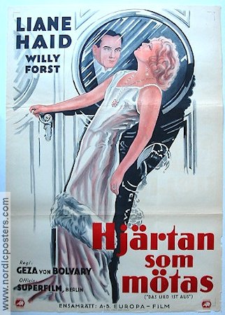 Das Lied ist aus 1931 movie poster Liane Haid Willi Forst