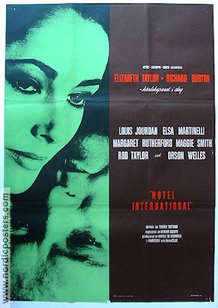 V.I.P.S. 1963 movie poster Elizabeth Taylor Richard Burton