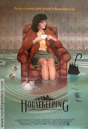 Housekeeping 1987 movie poster Christine Lahti Sara Walker Andrea Burchill Bill Forsyth
