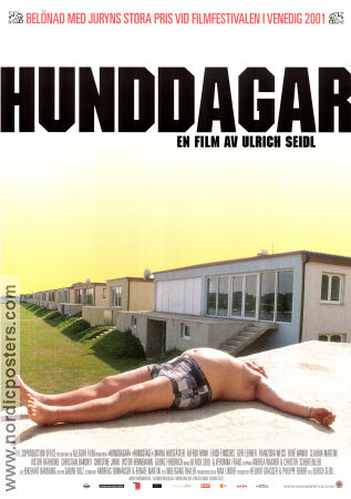 Hundstage 2001 movie poster Maria Hofstätter Christine Jirku Viktor Hennemann Ulrich Seidl Country: Austria Dogs