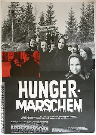 Hungermarschen 1982 movie poster Maj Wechselmann Documentaries Politics