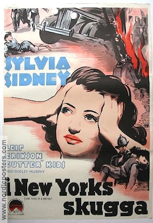 One Third of a Nation 1940 movie poster Leif Erickson Sylvia Sidney