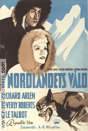 Call of the Yukon 1938 movie poster Richard Arlen Beverly Roberts B Reeves Eason
