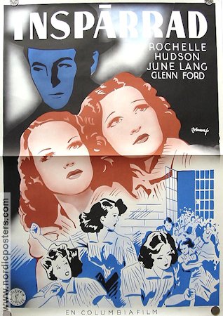 Convicted Women 1941 movie poster Rochelle Hudson June Lang Ladies