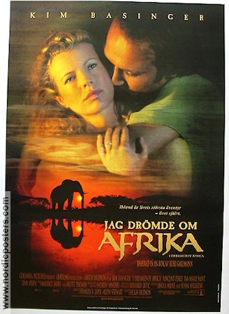 I Dreamed of Africa 2000 movie poster Kim Basinger