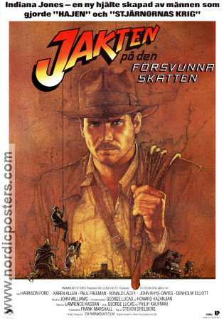 Cinema Poster Raiders of the Lost Ark 1981 Stven Spielberg, Harrison Ford
