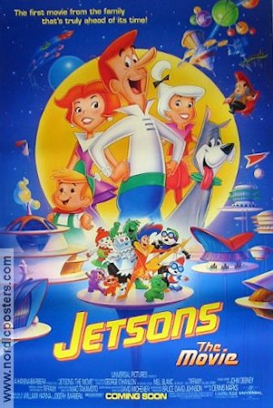 Jetsons the Movie 1990 movie poster Animation From TV