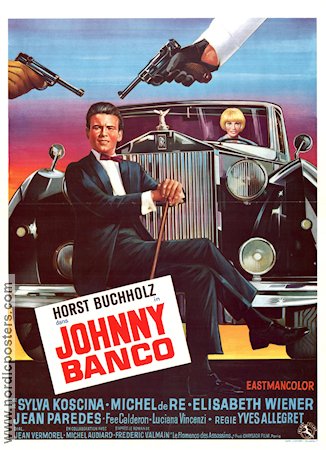 Johnny Banco 1967 movie poster Horst Buchholz