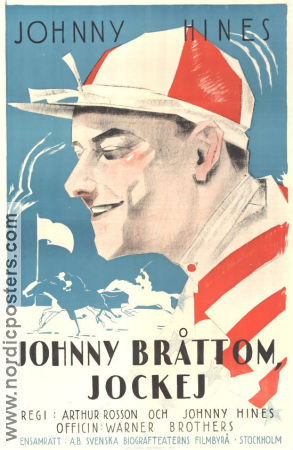 Little Johnny Jones 1923 movie poster Johnny Hines Wyndham Standing Arthur Rosson