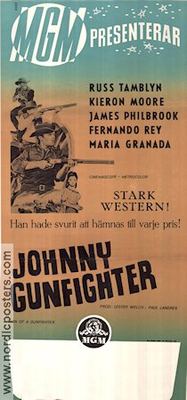 Son of a Gunfinghter 1965 movie poster Russ Tamblyn Kieron Moore James Philbrook Paul Landres