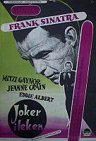The Joker is Wild 1958 movie poster Frank Sinatra Mitzi Gaynor Gambling