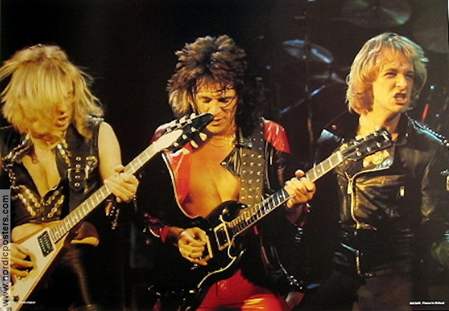 Judas Priest 1981 movie poster Judas Priest Rock and pop