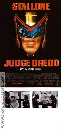 Judge Dredd 1995 poster Sylvester Stallone Danny Cannon