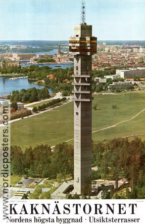 Kaknästornet 1968 poster 