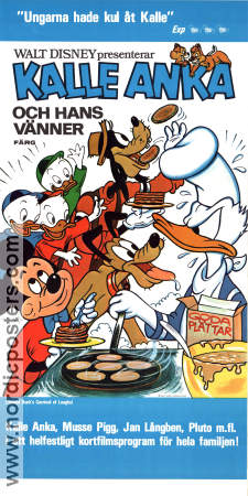 Donald Duck´s Carnival of Laughs 1979 movie poster Kalle Anka Donald Duck