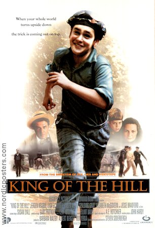 King of the Hill 1993 movie poster Jesse Bradford Jeroen Krabbé Lisa Eichhorn Steven Soderbergh