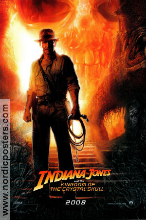 The Kingdom of the Crystal Skull 2008 movie poster Harrison Ford Steven Spielberg Find more: Indiana Jones