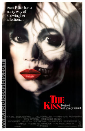The Kiss 1988 movie poster Joanna Pacula Meredith Salenger Pen Densham