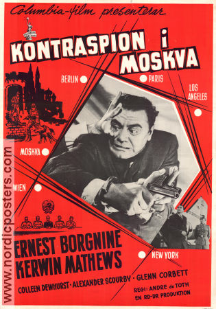 Man on a String 1960 poster Ernest Borgnine André De Toth
