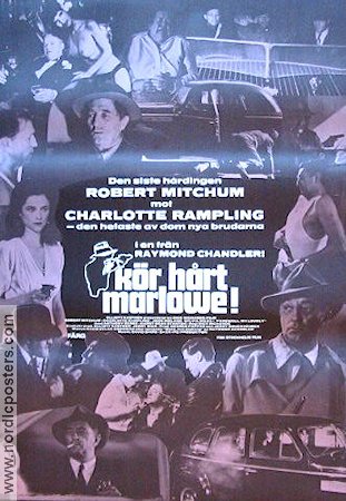 Farewell My Lovely 1976 movie poster Robert Mitchum Writer: Raymond Chandler