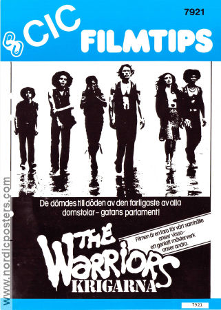 The Warriors 1979 poster Michael Beck Walter Hill