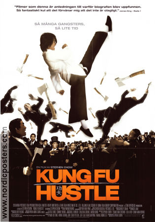 Kung Fu Hustle 2004 movie poster Wah Yuen Qiu Yuen Stephen Chow Country: Hong Kong Asia Martial arts