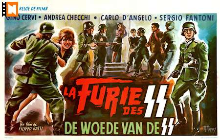 La furie des SS 1962 movie poster Gino Cervi Find more: Nazi