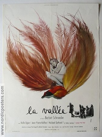 La Vallée 1972 movie poster Barbet Schroeder