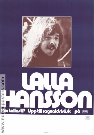 Lalla Hansson 1971 affisch Lalla Hansson Hitta mer: EMA Telstar Hitta mer: Concert Poster