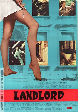 Landlord 1971 movie poster Beau Bridges Pearl Bailey Hal Ashby Ladies