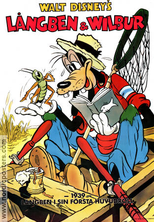 Goofy and Wilbur 1939 poster Långben Dick Huemer