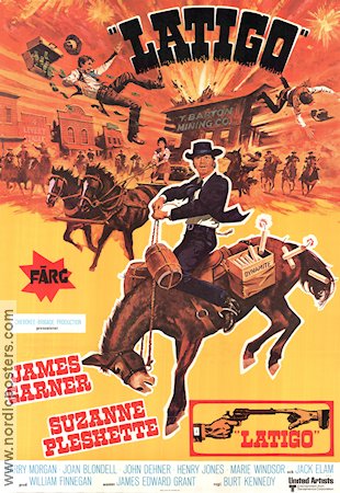 Support Your Local Gunfighter 1971 movie poster James Garner Suzanne Pleshette Jack Elam Burt Kennedy