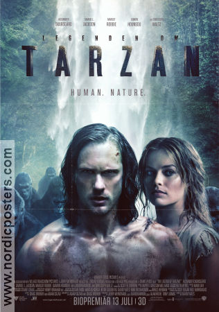The Legend of Tarzan 2016 poster Alexander Skarsgård David Yates