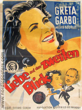 Two-Faced Woman 1941 movie poster Greta Garbo Melvy Douglas George Cukor