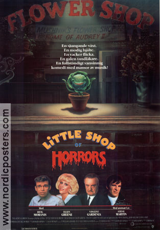 Little Shop of Horrors 1986 poster Rick Moranis Frank Oz